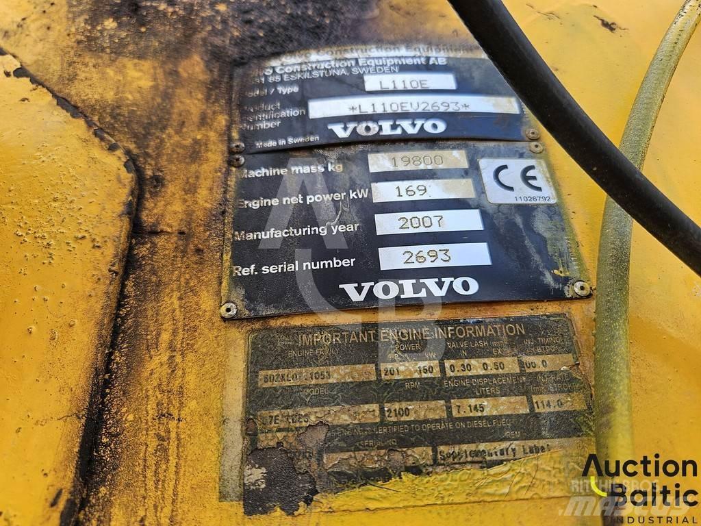 Volvo L 110 E Naudoti ratiniai krautuvai