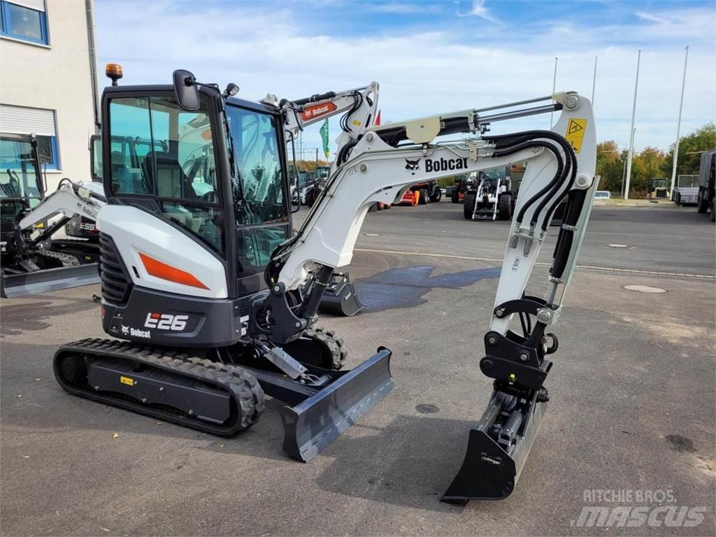 Bobcat E 26 Mini ekskavatoriai < 7 t