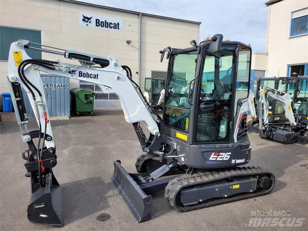 Bobcat E 26 Mini ekskavatoriai < 7 t