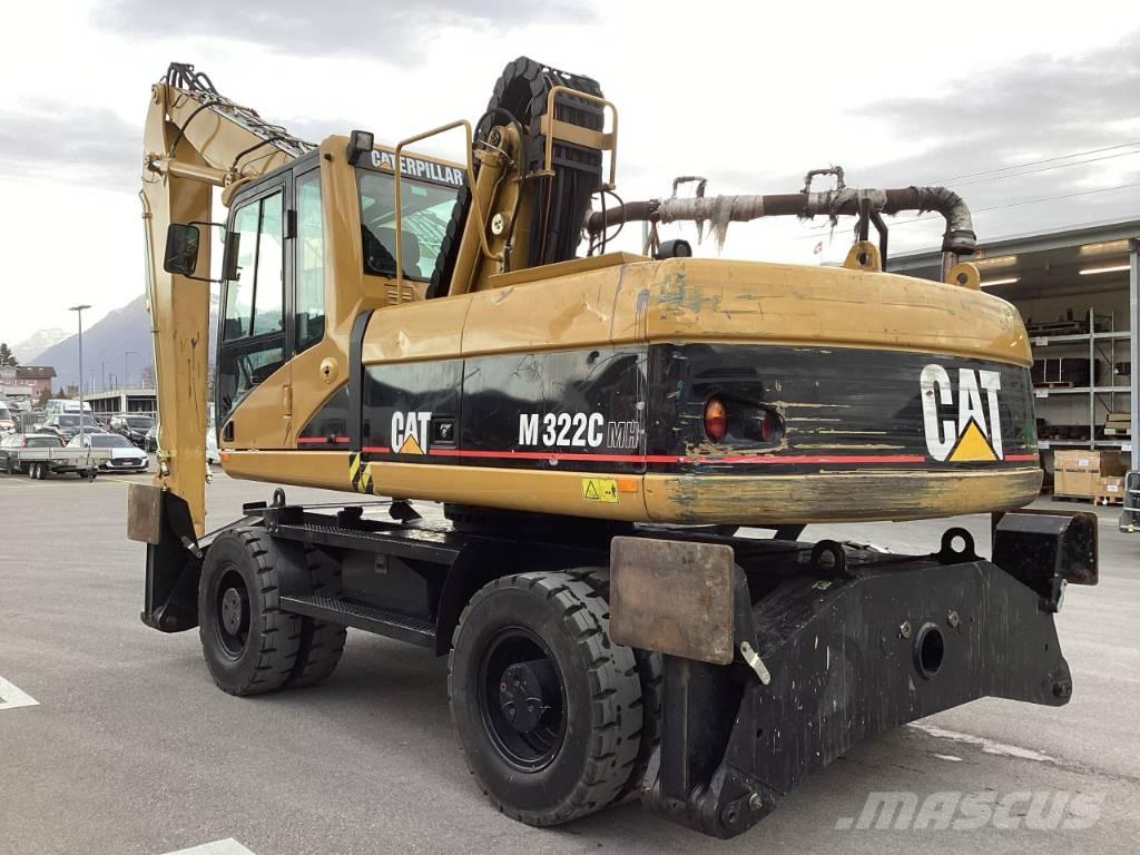 CAT M 322 C MH Atliekų / pramoniniai krautuvai