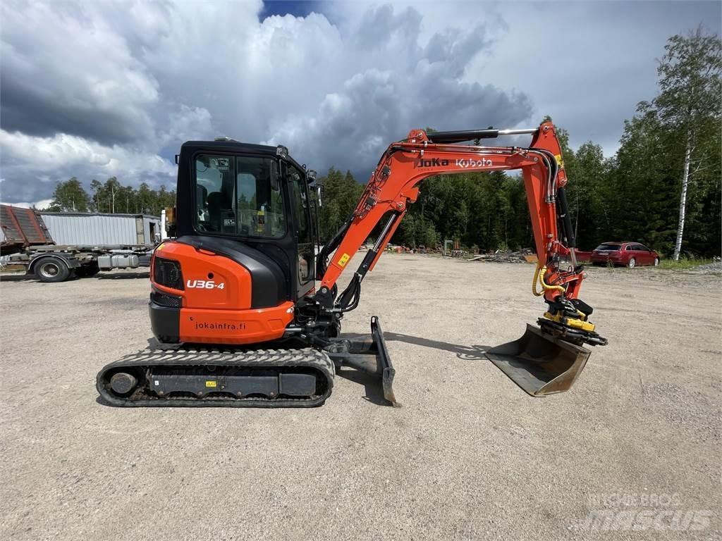 Kubota U 36-4 Mini ekskavatoriai < 7 t