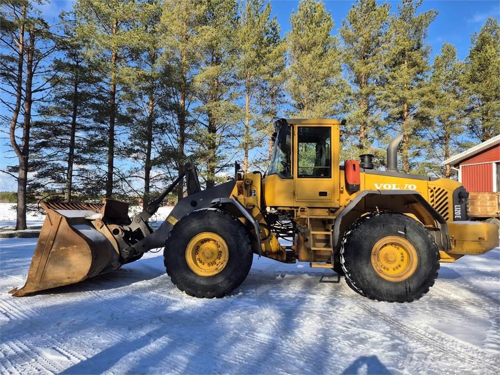 Volvo L120E Naudoti ratiniai krautuvai