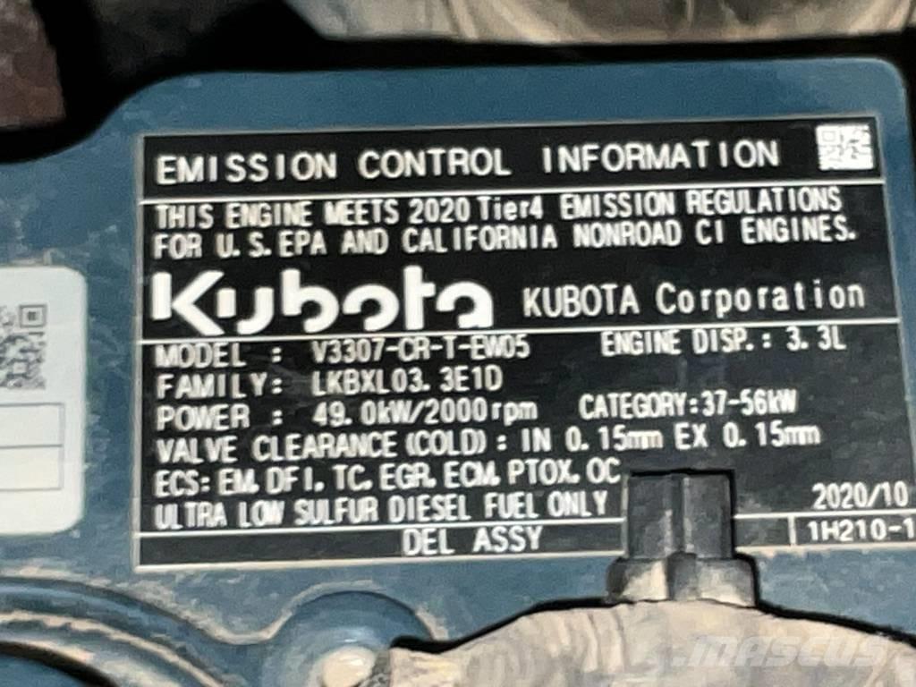 Kubota KX 080-4 A 2 Vidutinės galios ekskavatoriai 7-12 t