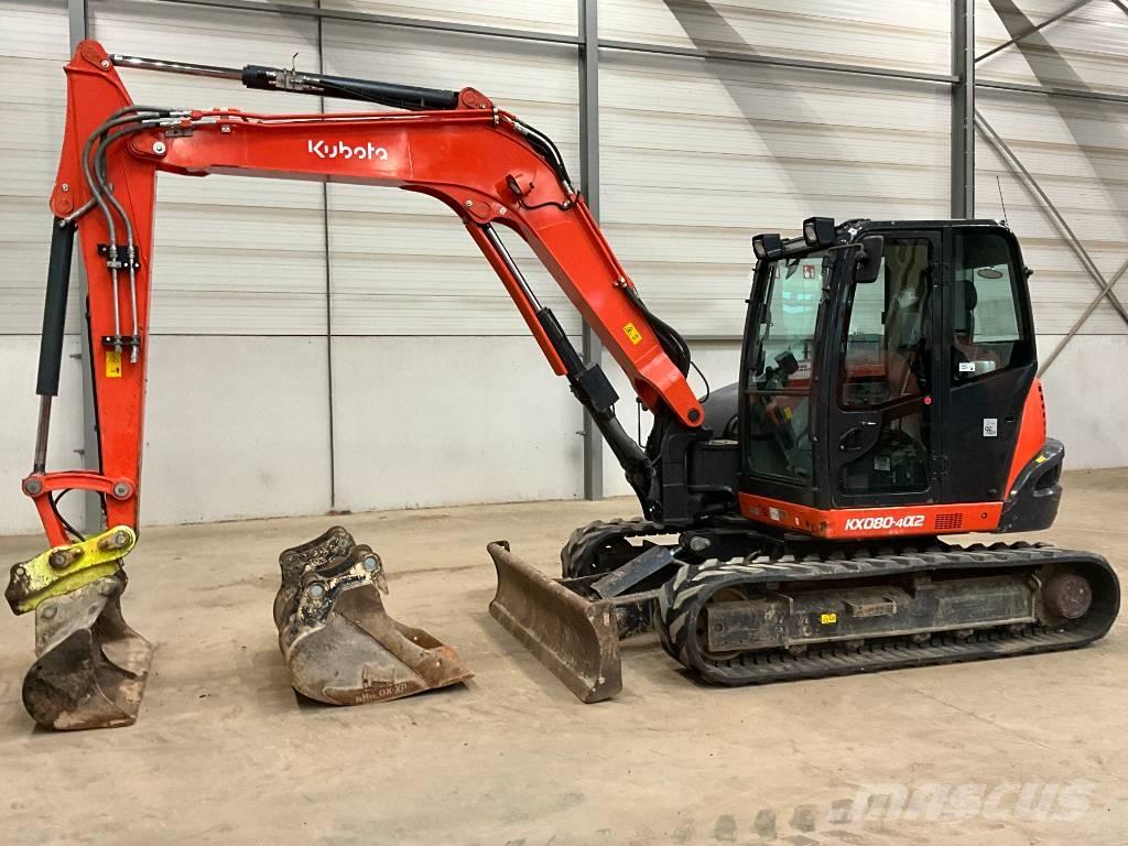 Kubota KX 080-4 A 2 Vidutinės galios ekskavatoriai 7-12 t
