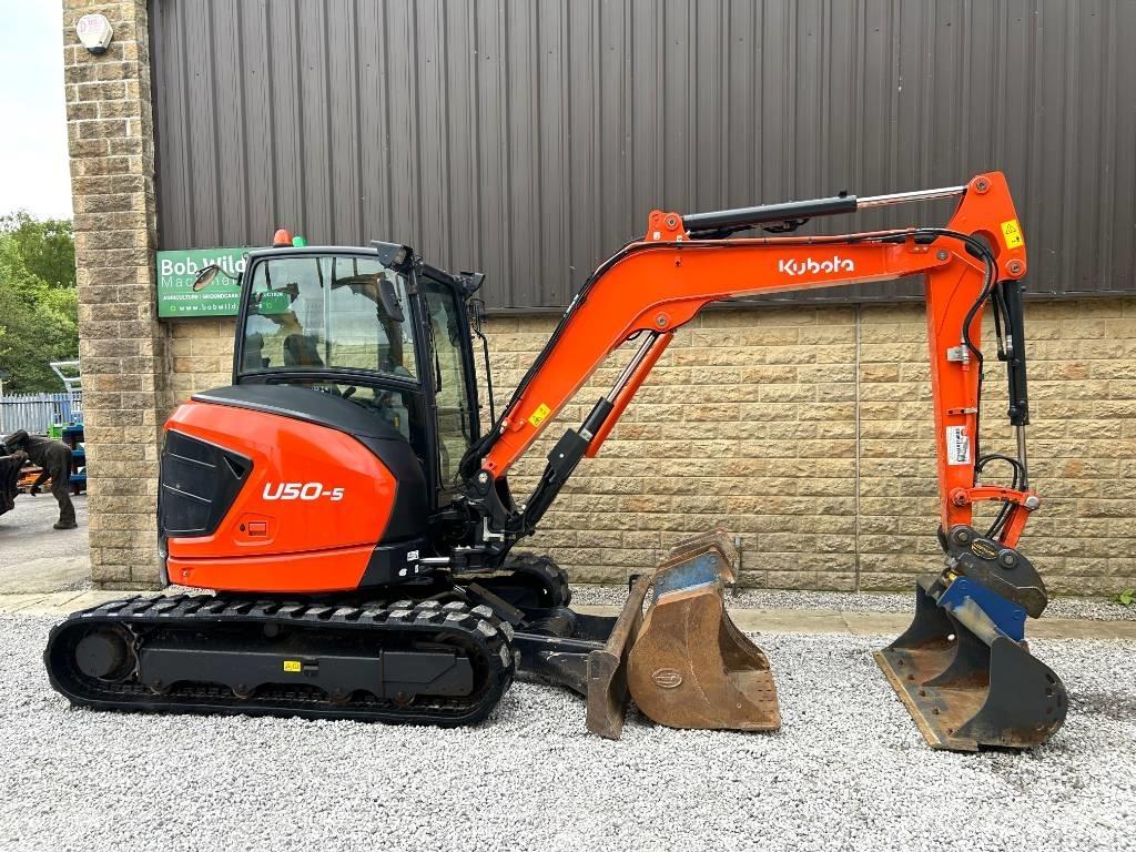 Kubota U50-4 Mini ekskavatoriai < 7 t