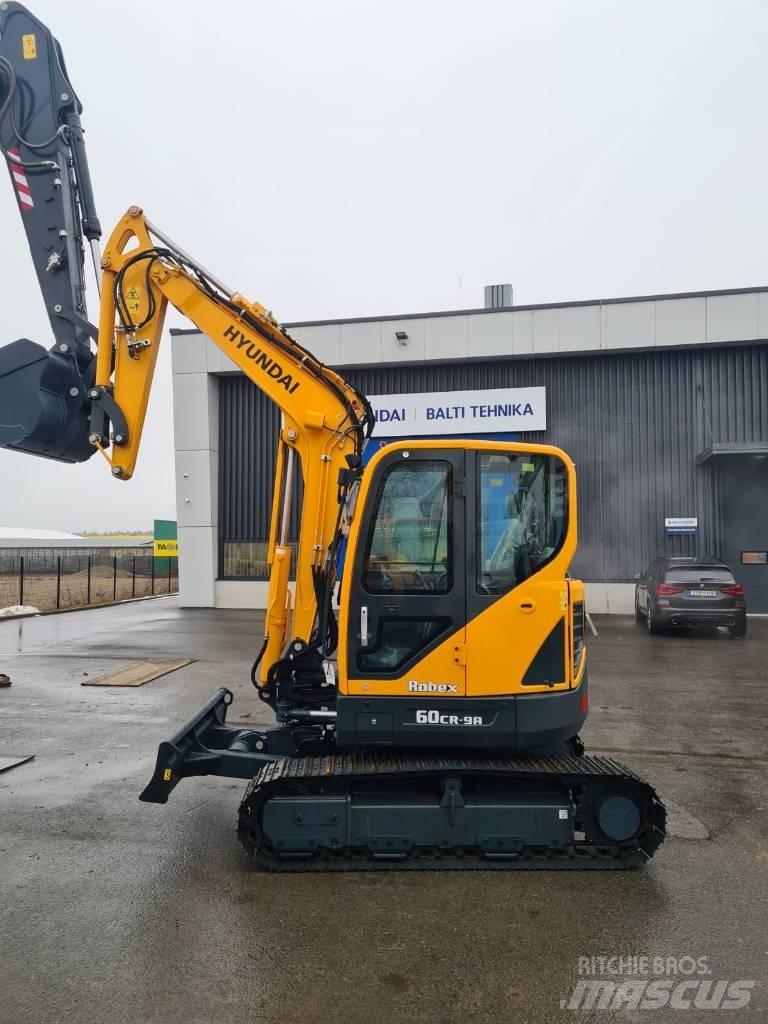 Hyundai R60CR-9A Mini ekskavatoriai < 7 t