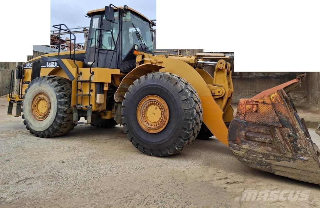 CAT 980 G II Naudoti ratiniai krautuvai