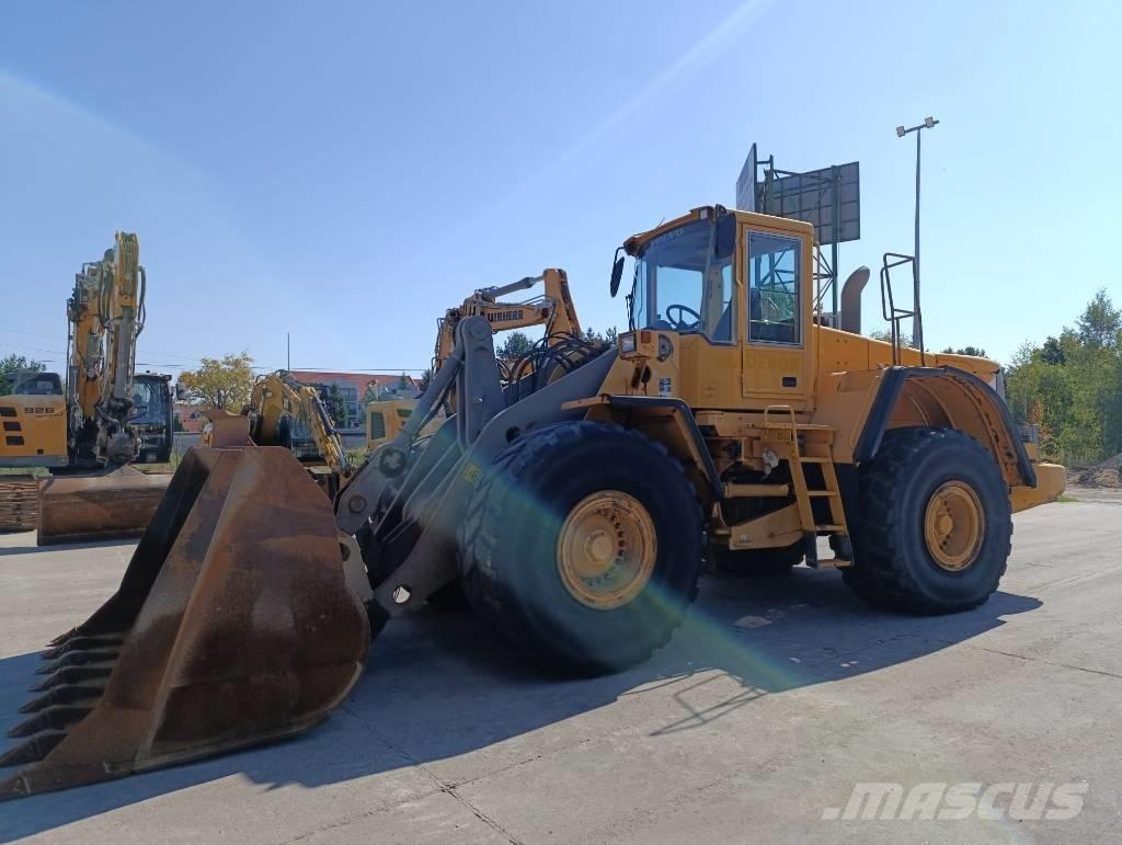Volvo L 180 E Naudoti ratiniai krautuvai
