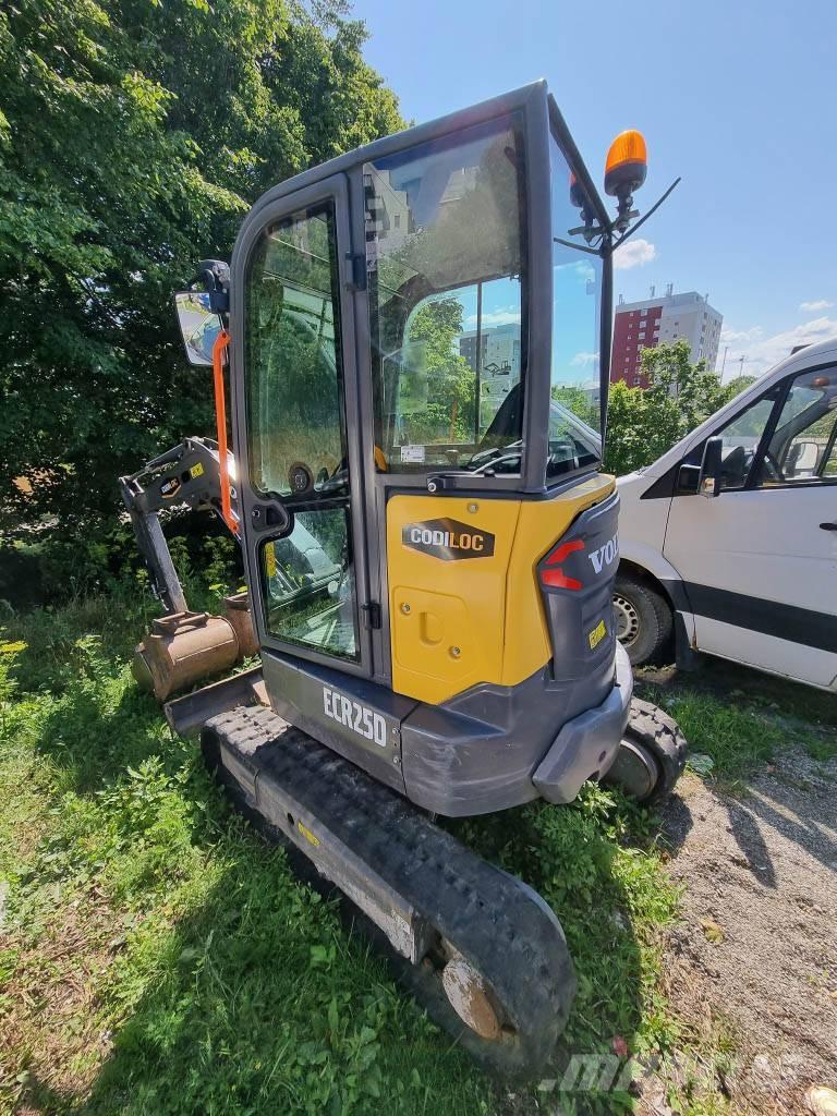 Volvo ECR 25 D Mini ekskavatoriai < 7 t