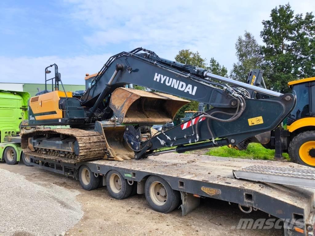 Hyundai HX 210 AL Vikšriniai ekskavatoriai