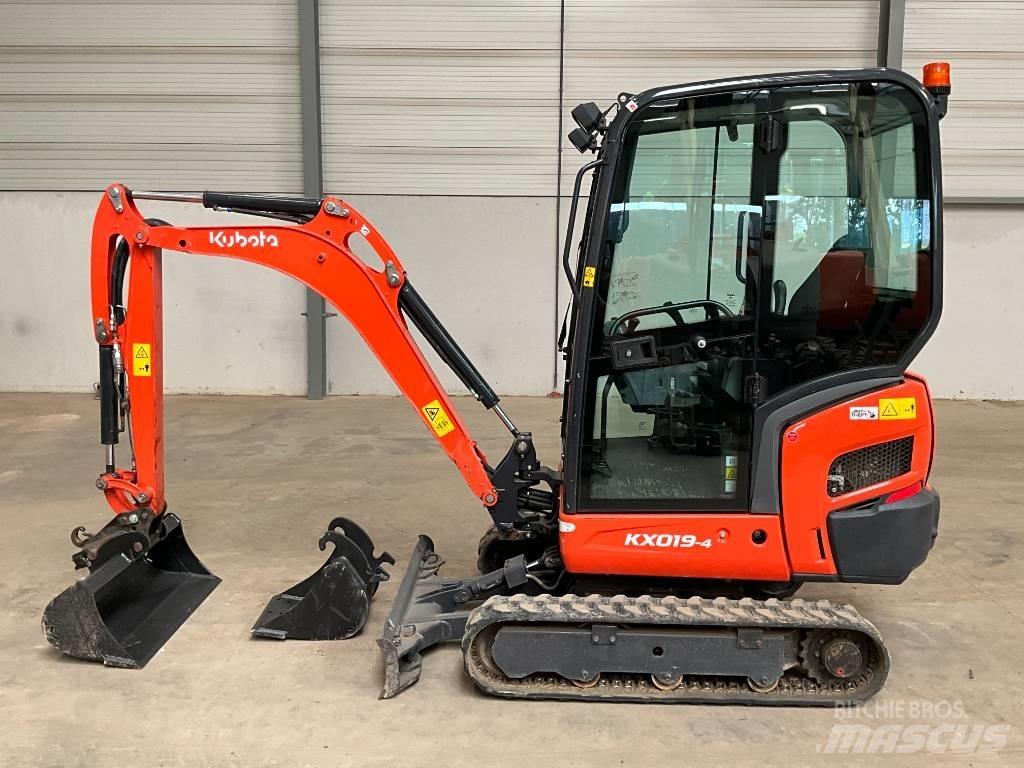Kubota KX 019-4 Mini ekskavatoriai < 7 t