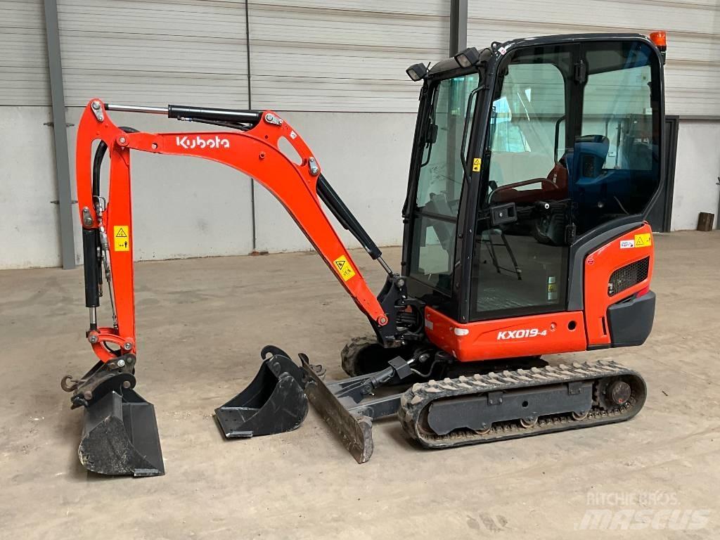 Kubota KX 019-4 Mini ekskavatoriai < 7 t