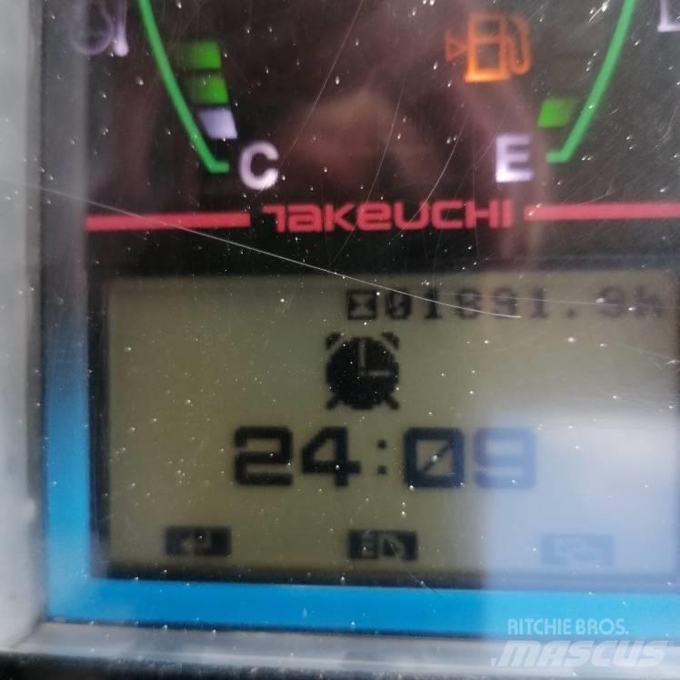 Takeuchi TB216 Mini ekskavatoriai < 7 t