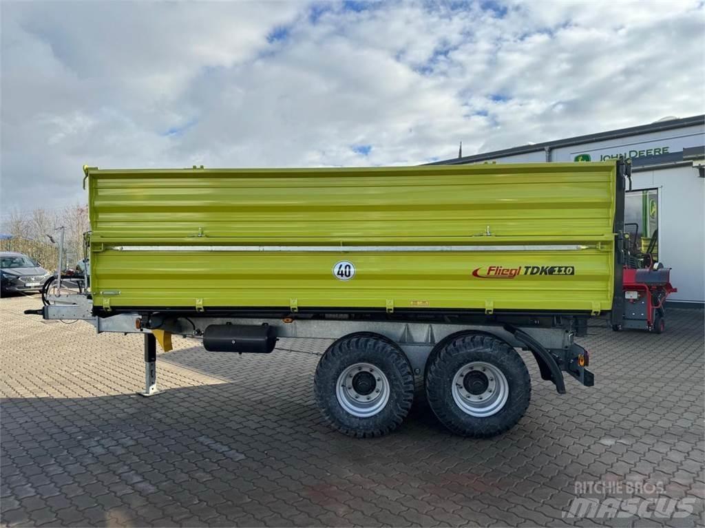 Fliegl TDK 110-88 Savivartės priekabos