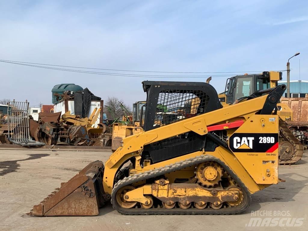 CAT 289 D Krautuvai su šoniniu pasukimu