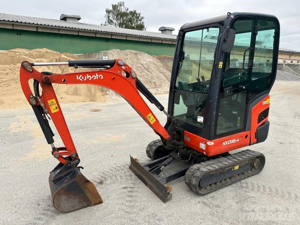 Kubota KX 016-4 Mini ekskavatoriai < 7 t