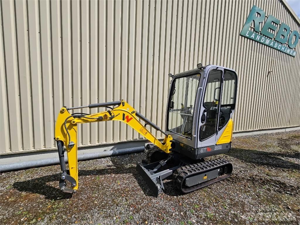 Wacker ET 16 Mini ekskavatoriai < 7 t