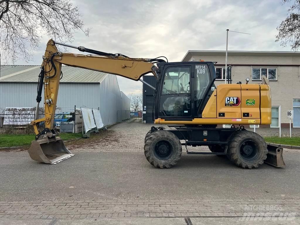 CAT 314 Next gen Ratiniai ekskavatoriai