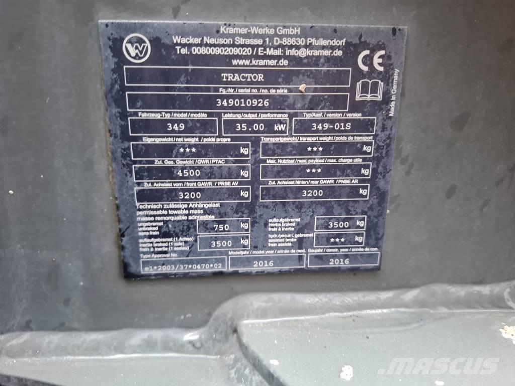 Kramer 5065 Naudoti ratiniai krautuvai