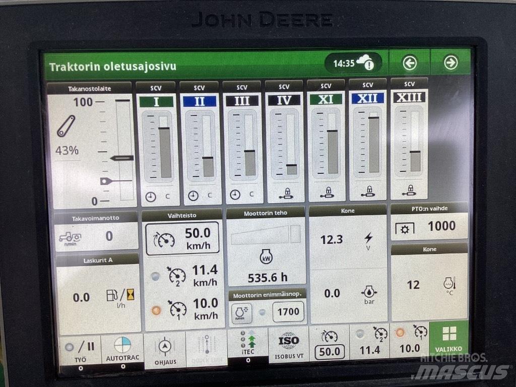 John Deere 6155R Traktoriai