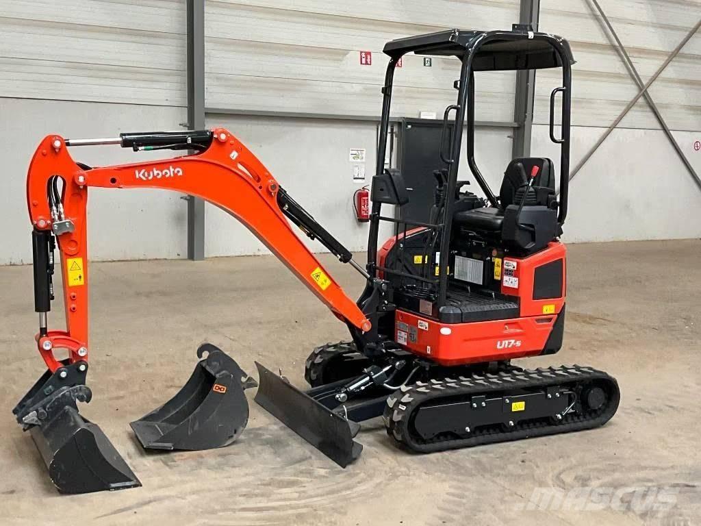 Kubota U 17-5 Mini ekskavatoriai < 7 t