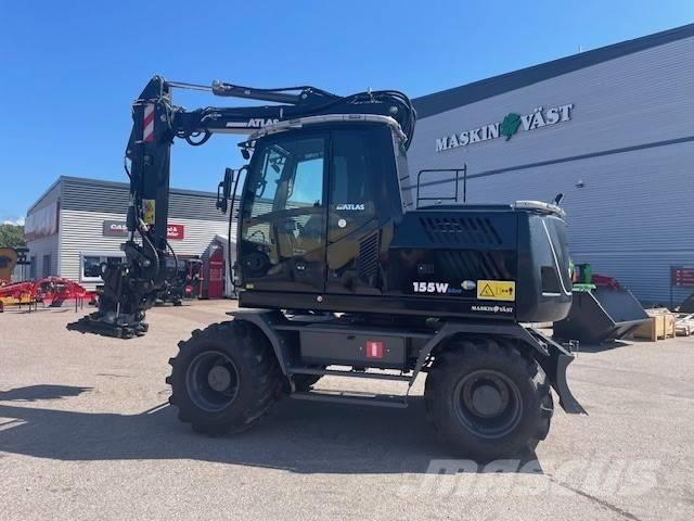 Atlas 155 W Ratiniai ekskavatoriai