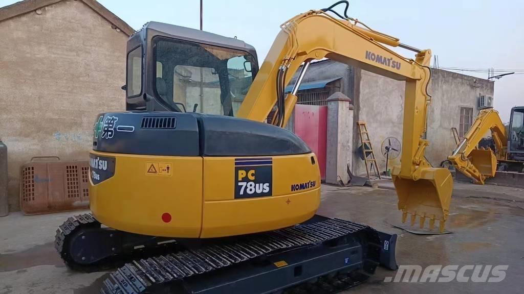 Komatsu PC 78 US Vikšriniai ekskavatoriai