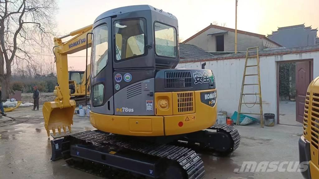 Komatsu PC 78 US Vikšriniai ekskavatoriai