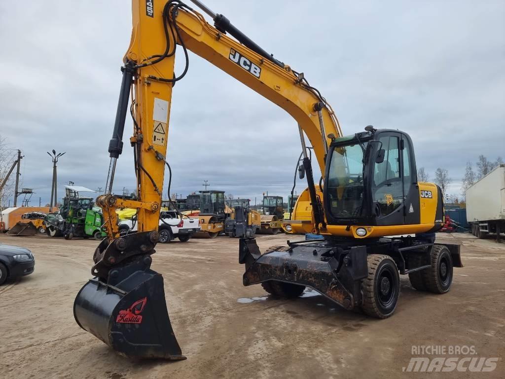 JCB JS 145 W Ratiniai ekskavatoriai