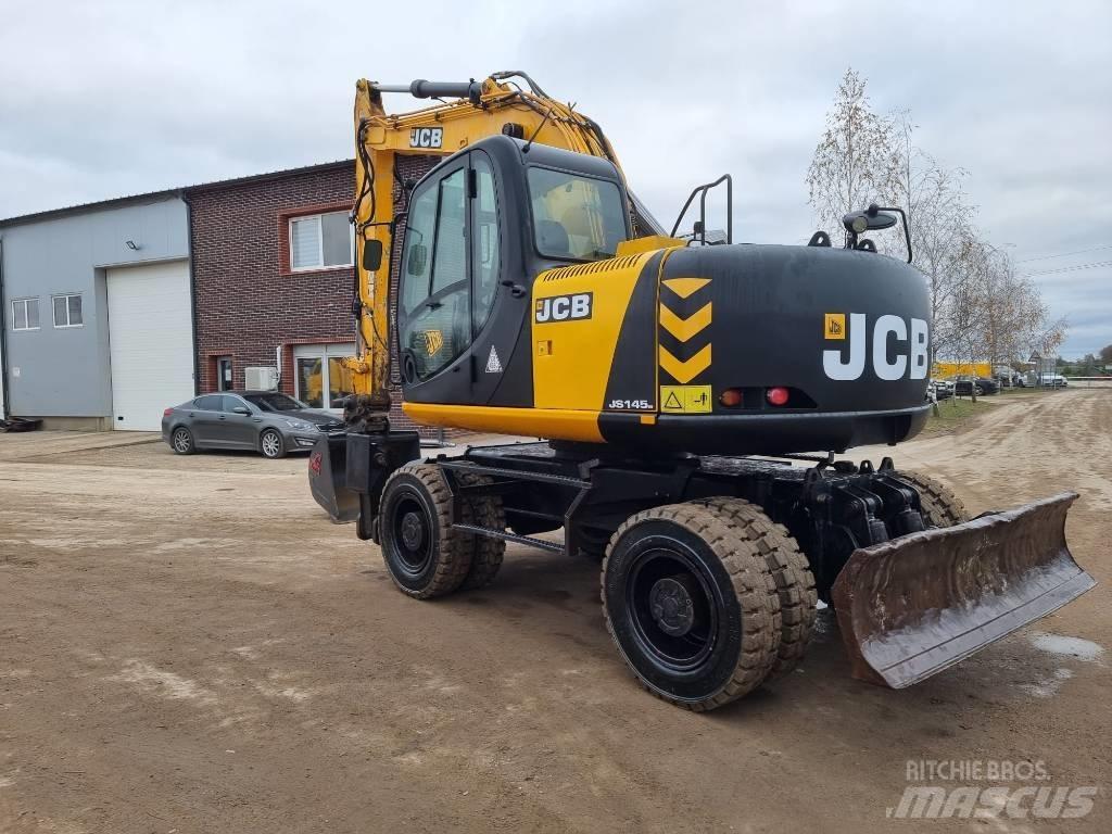 JCB JS 145 W Ratiniai ekskavatoriai