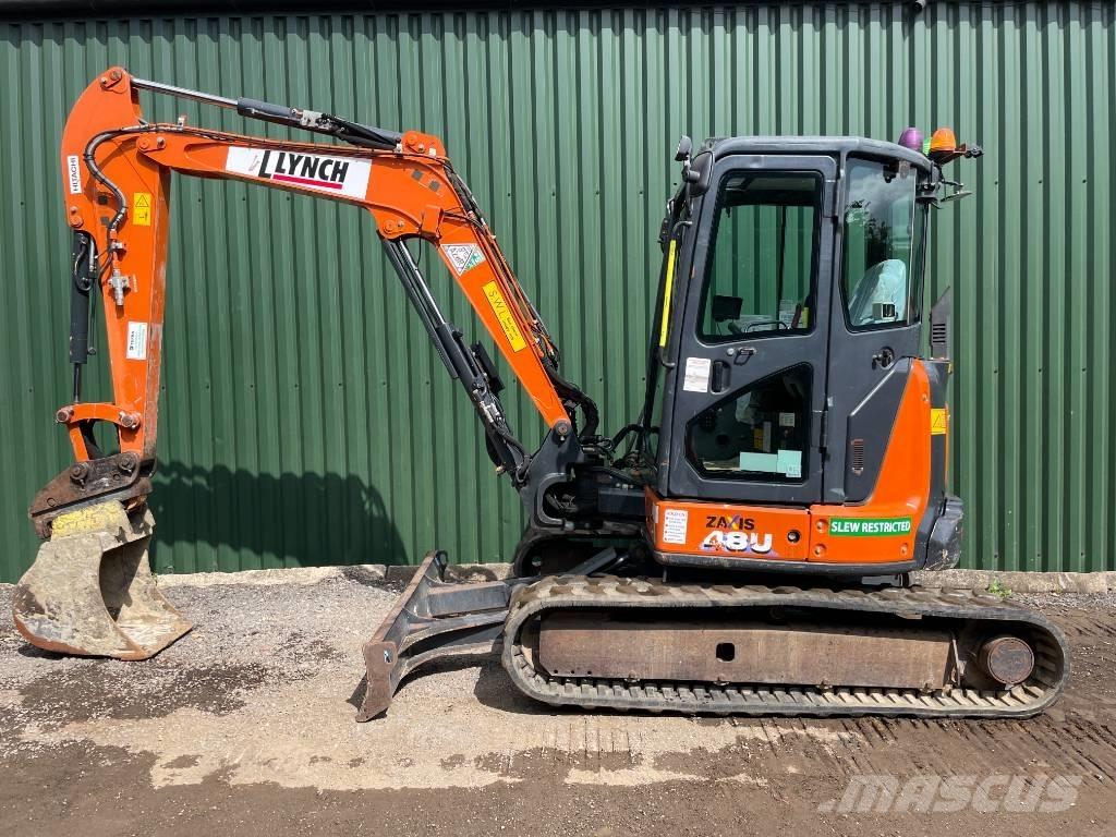 Hitachi ZX 48 U-6 Mini ekskavatoriai < 7 t