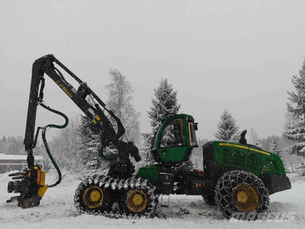 John Deere 1270 G Miško technika (Harvesteriai)