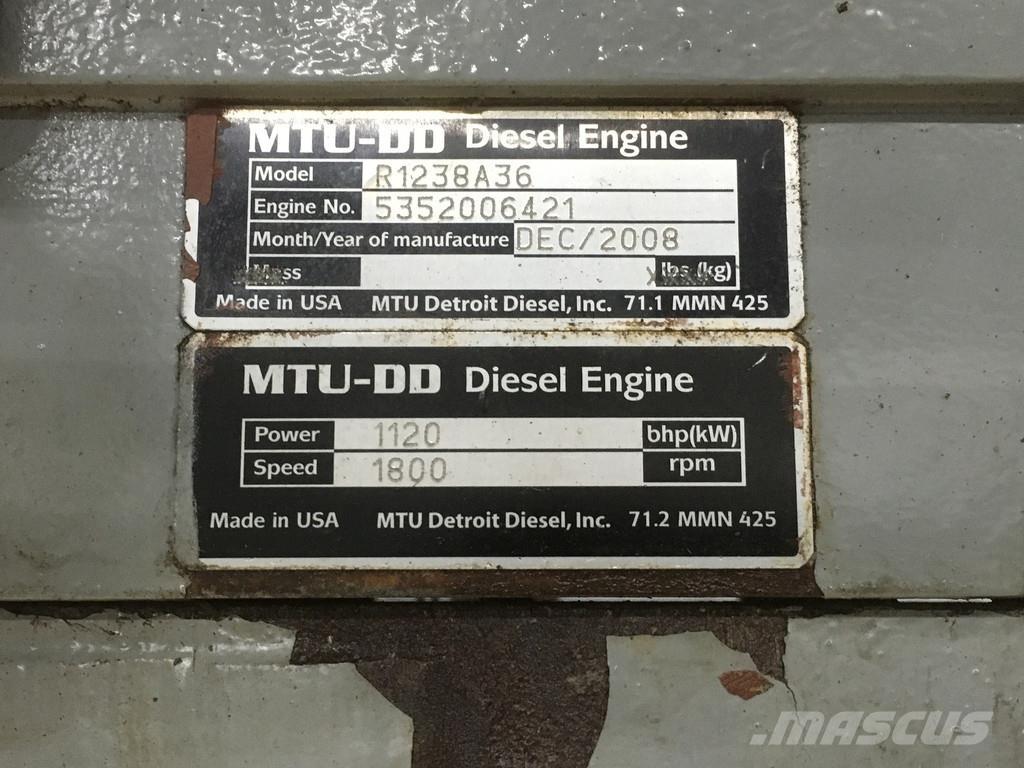 MTU 12V2000 USED Varikliai