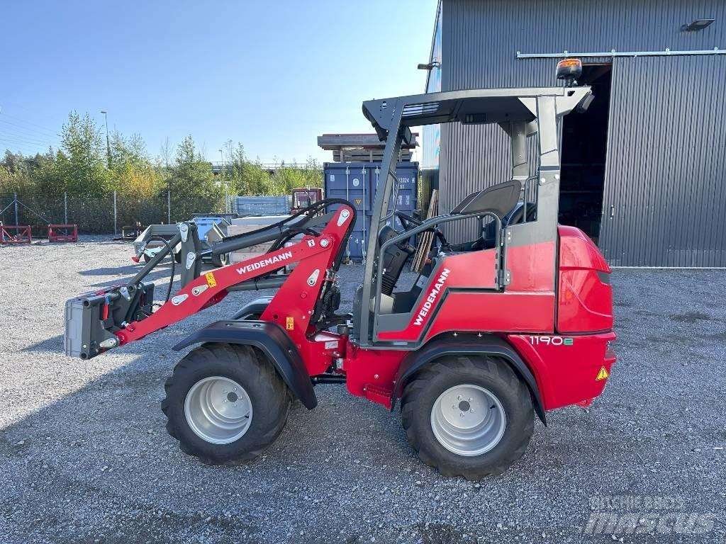 Weidemann 1190 e Krautuvai su šoniniu pasukimu