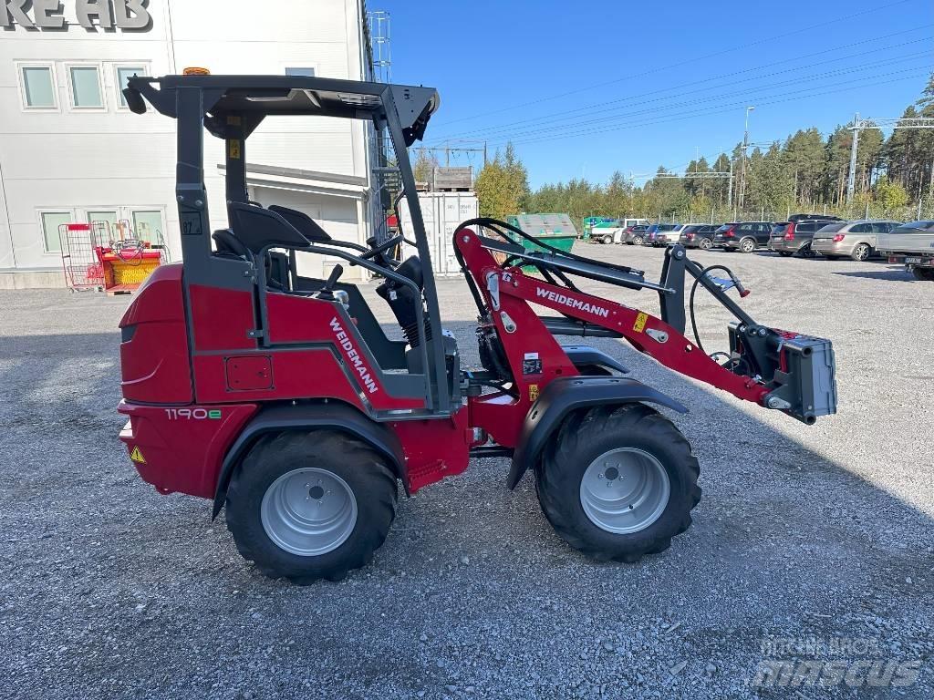 Weidemann 1190 e Krautuvai su šoniniu pasukimu