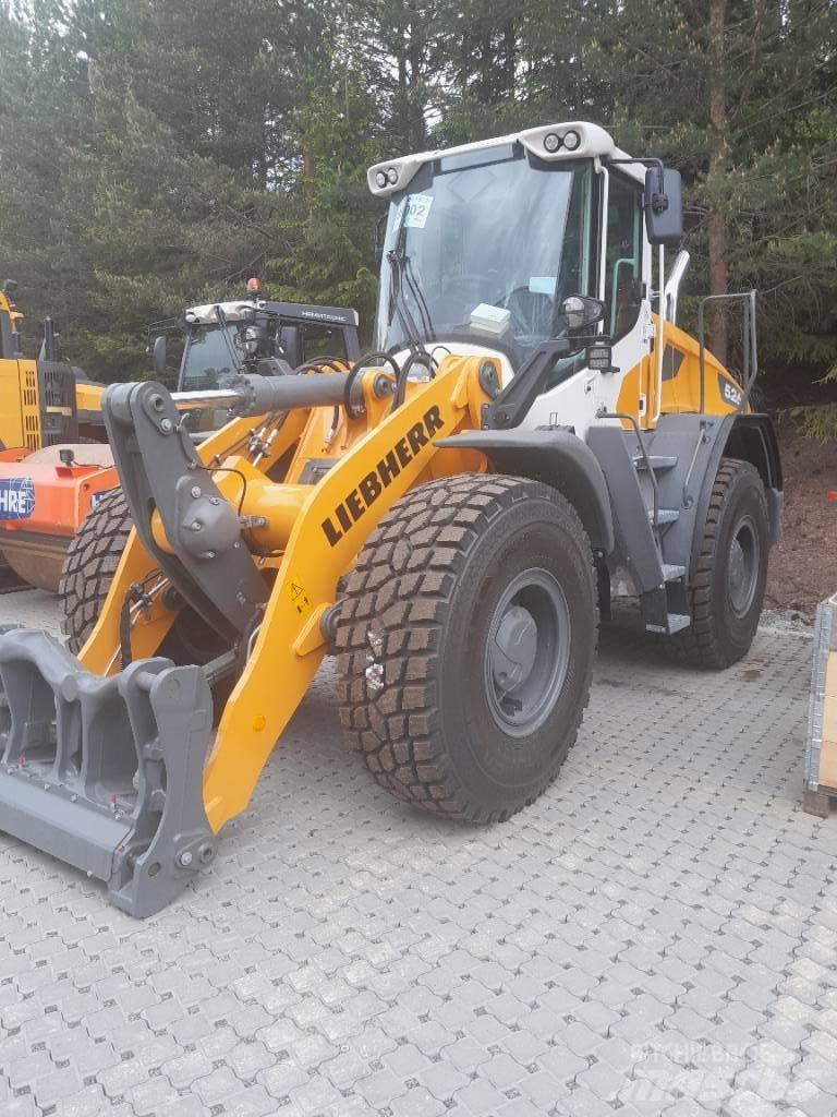 Liebherr L 526 Naudoti ratiniai krautuvai
