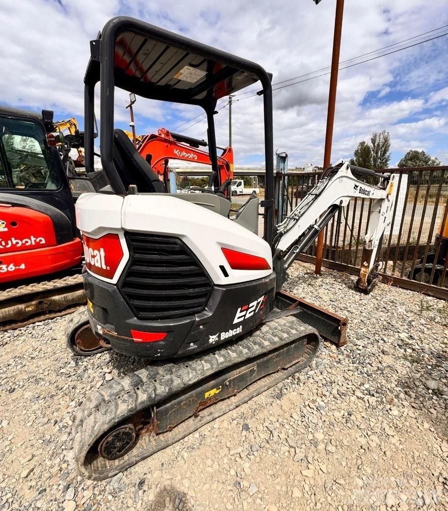 Bobcat E 27z Mini ekskavatoriai < 7 t