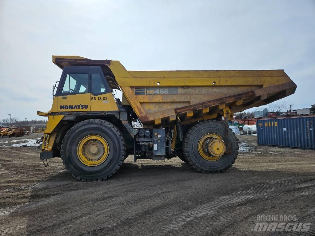 Komatsu HD465-7EO Statybiniai savivarčiai sunkvežimiai