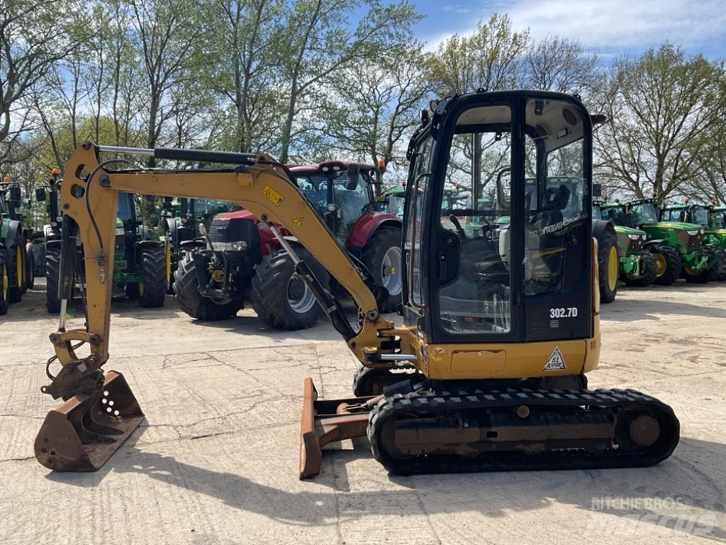 CAT 302.7 D CR Mini ekskavatoriai < 7 t