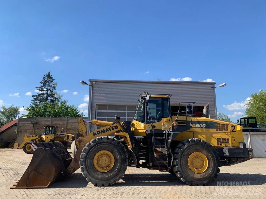 Komatsu WA 500-7 Naudoti ratiniai krautuvai