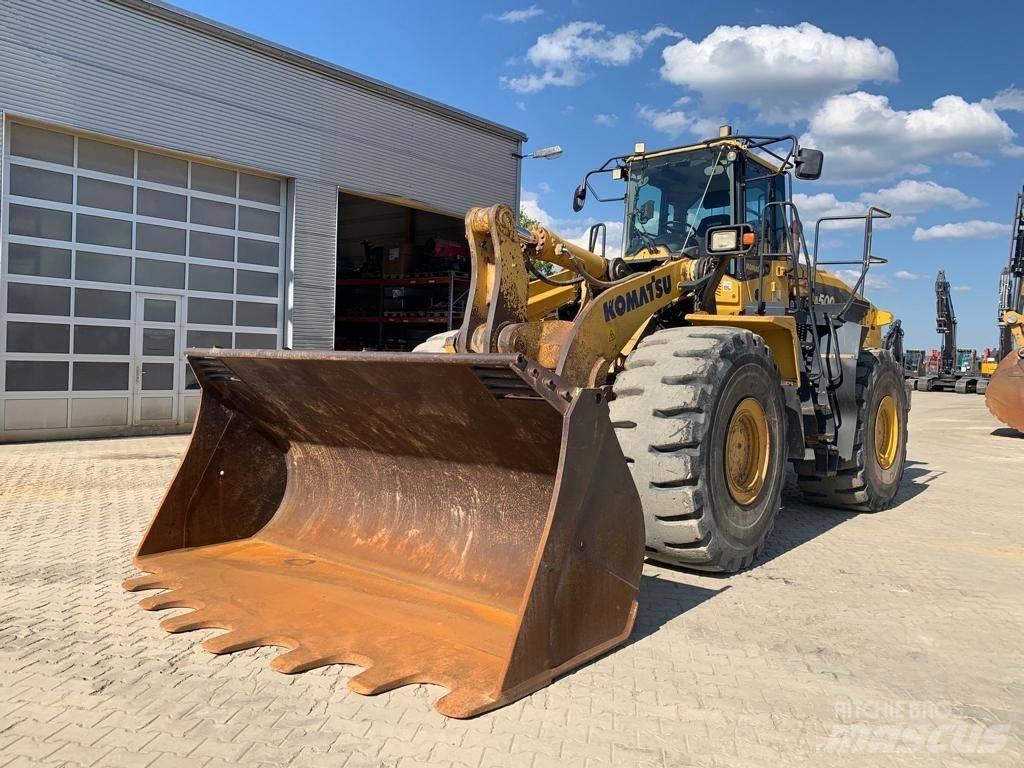 Komatsu WA 500-7 Naudoti ratiniai krautuvai