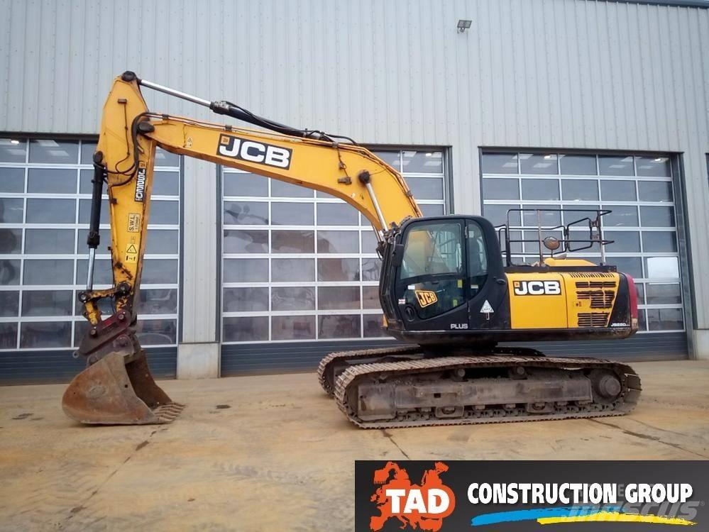 JCB JS 220 LC Vikšriniai ekskavatoriai