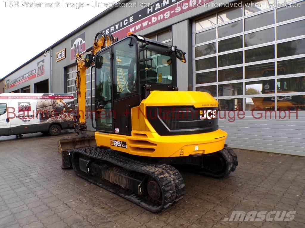 JCB 86C-2 TAB -Demo- Vidutinės galios ekskavatoriai 7-12 t