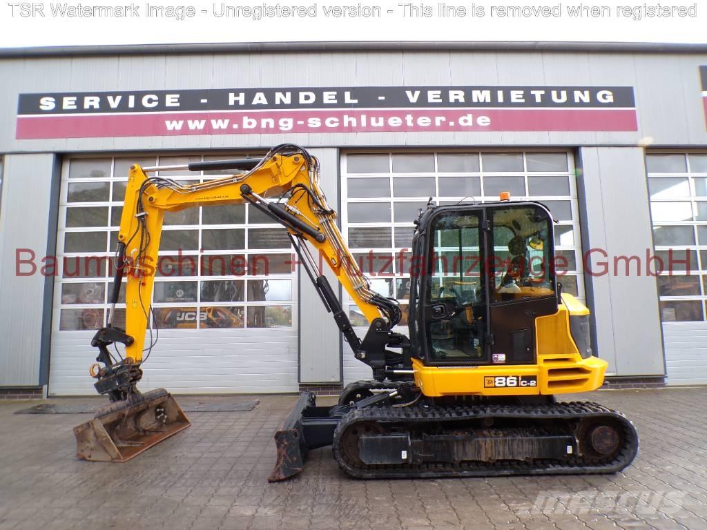 JCB 86C-2 TAB -Demo- Vidutinės galios ekskavatoriai 7-12 t