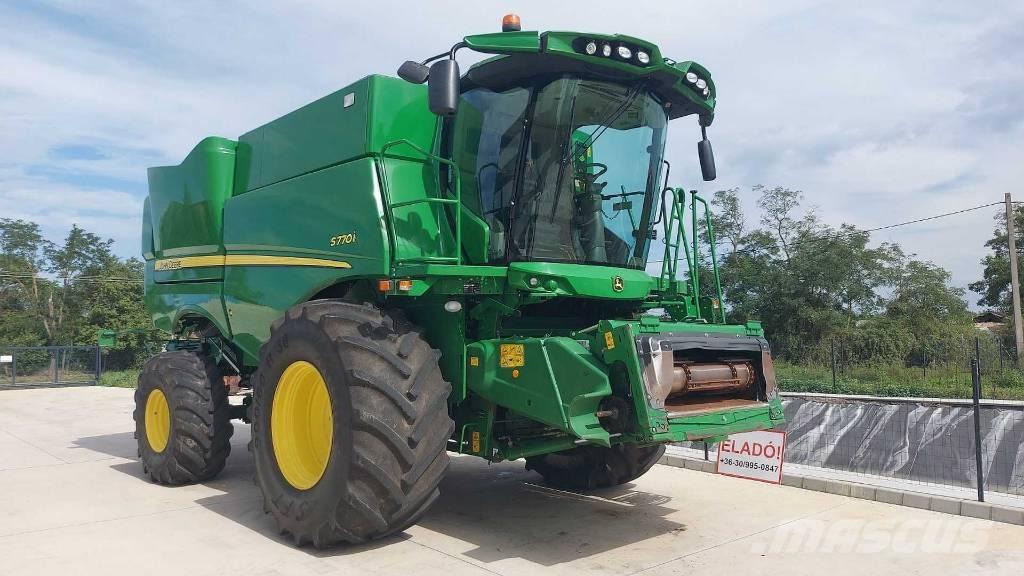 John Deere S770i Derliaus nuėmimo kombainai