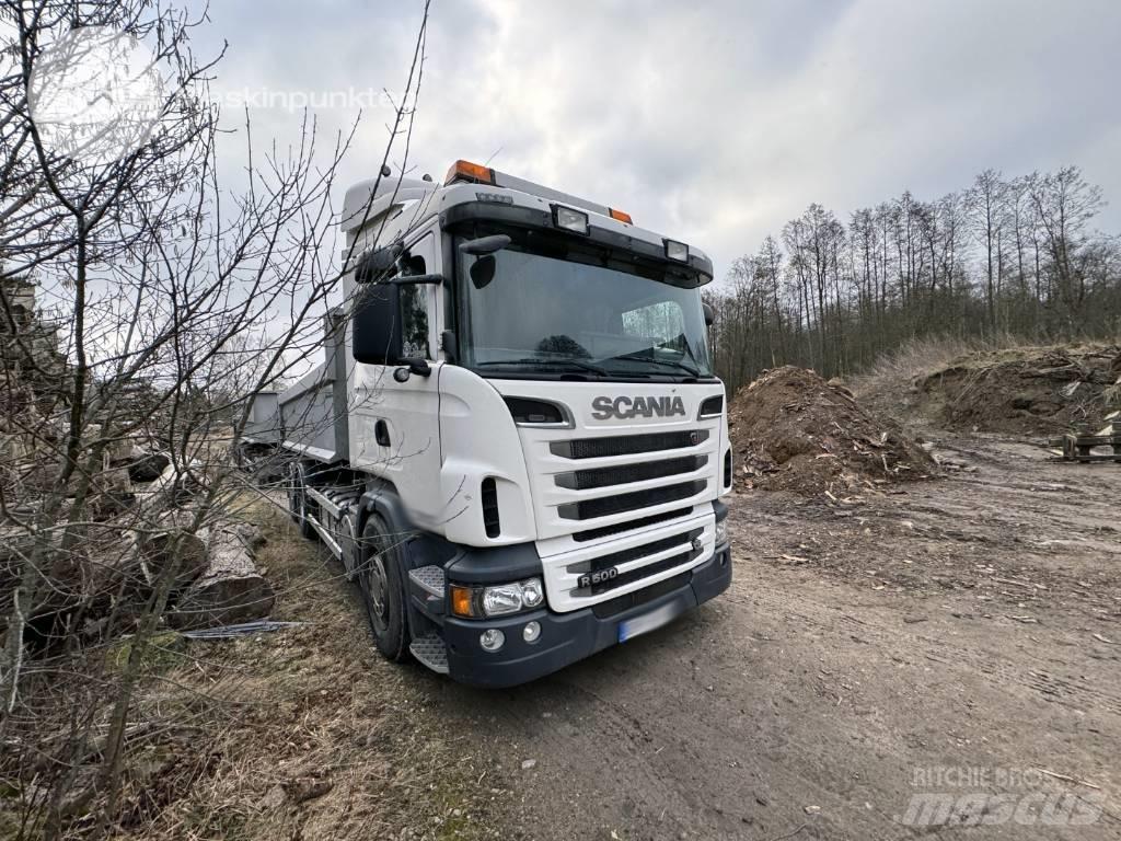 Scania R 500 LB Sunkvežimiai su keliamuoju kabliu