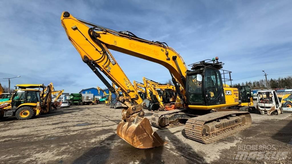 JCB JS 220 LC Vikšriniai ekskavatoriai