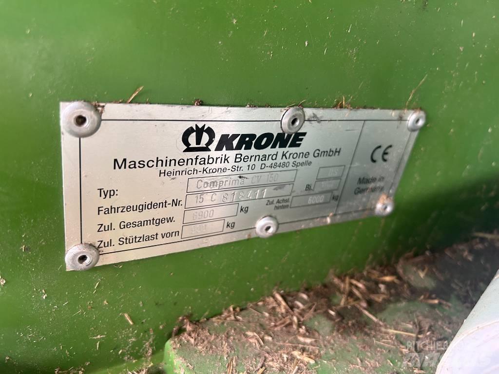 Krone CV150XC Ritinių presai