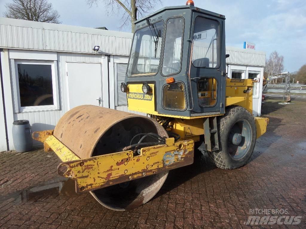 Vibromax W602BD Vieno būgno volai