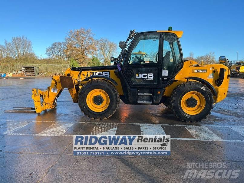 JCB 540-140 Teleskopiniai krautuvai